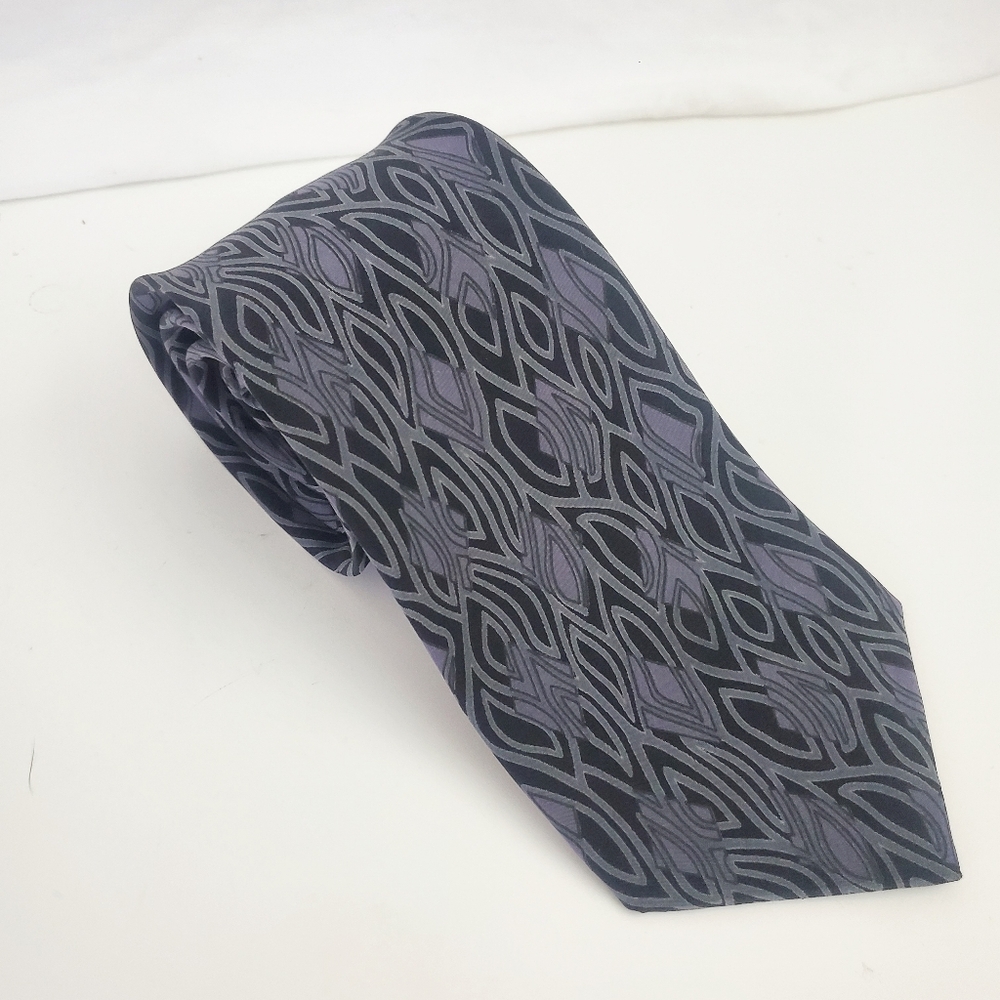 Fumagalli's Vintage Pure Silk Necktie. Made in Spain.